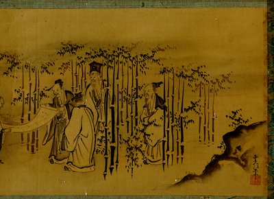 7 saggi del boschetto di bambù da Yukinobu